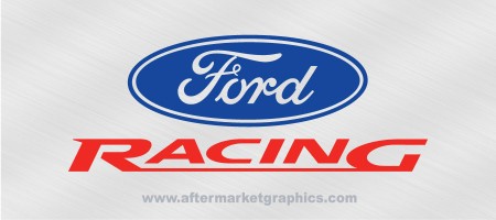 Ford Racing Decals - Pair (2 pieces)